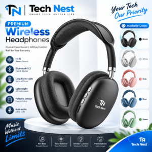 Foldable Wireless Bluetooth 5.0 Headphones