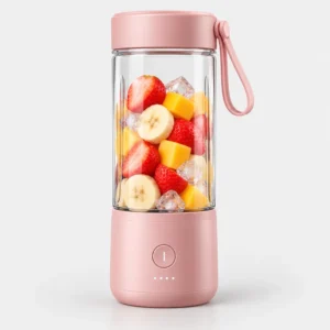2-in-1 USB Rechargeable Portable Juicer Blender for Smoothies & Shakes (illustration)