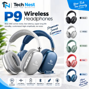 Wireless Bluetooth Headphones with Microphone
